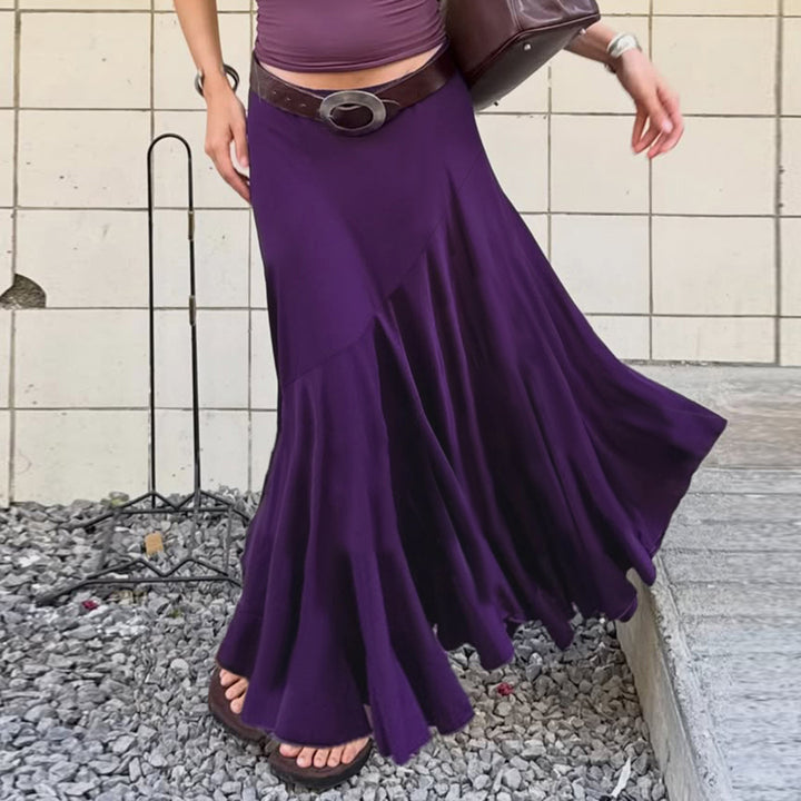 Women Maxi Skirt Mune Fashion