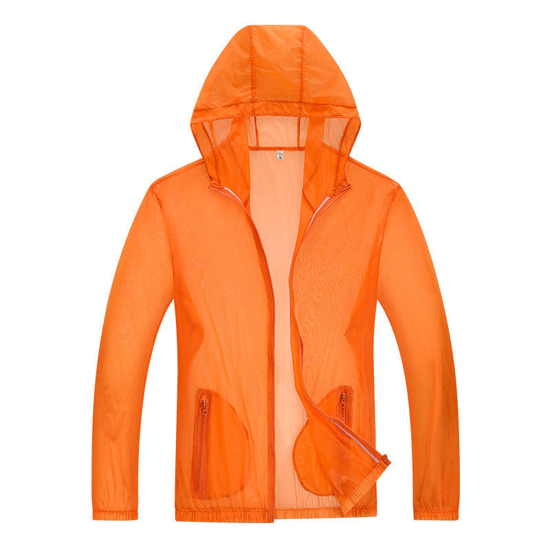 Men's ultralight rain jacket with adjustable hood area and reflective elements Mune Fashion