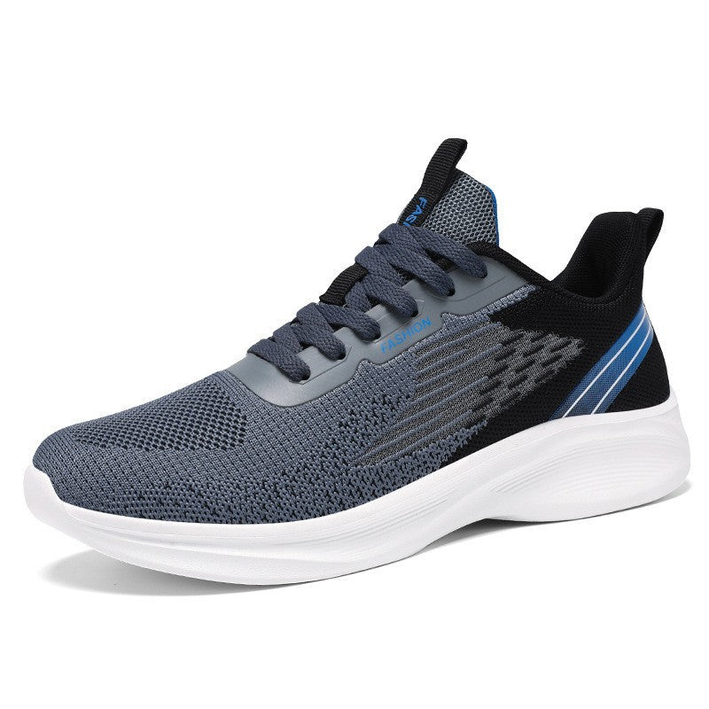 Men's modern performance running sneaker with seamless knitted upper, sock-like entry, and reactive EVA cushioning Mune Fashion