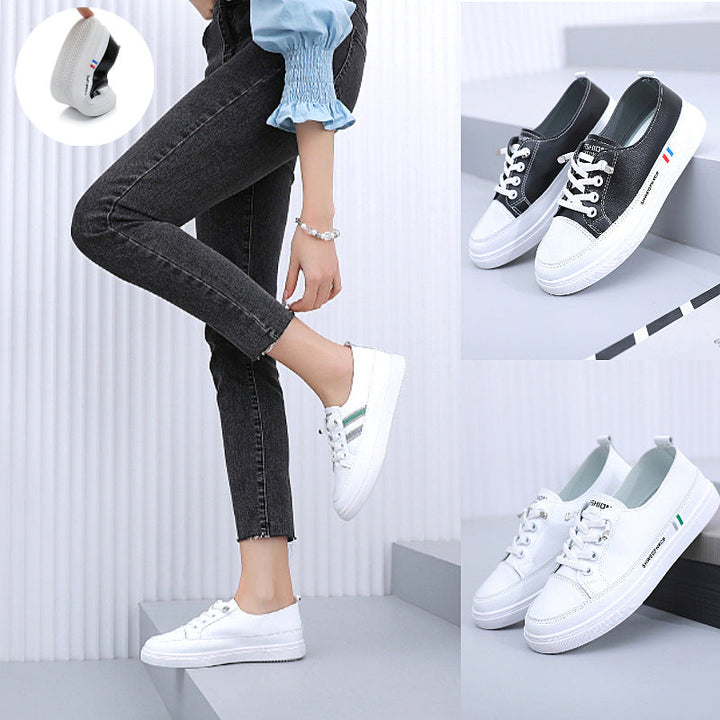 Women's fashionable sneakers with elastic lacing system and non-slip sole Mune Fashion