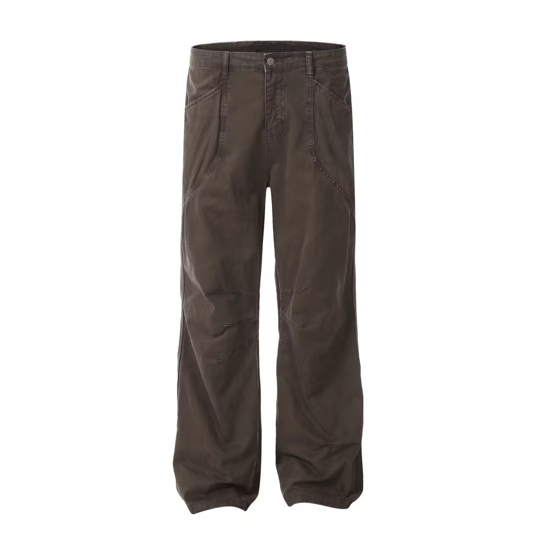 Men's Casual and Comfortable Wide Cargo Pants Mune Fashion