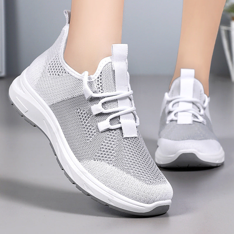 Women's Breathable Sport Sneakers with Flexible Sole and Elegant Design Mune Fashion