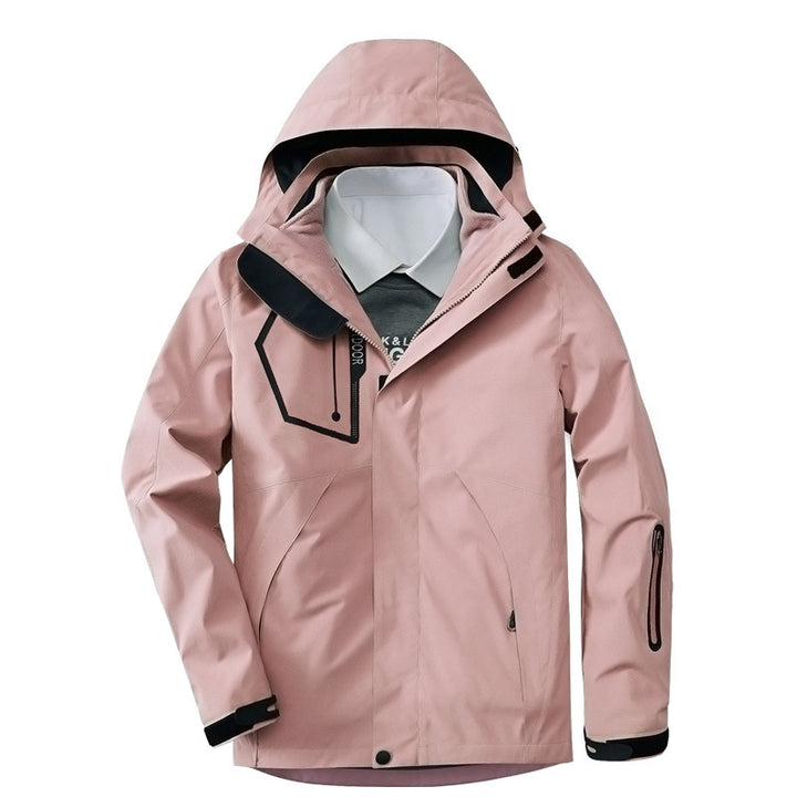 Men's breathable and waterproof softshell outdoor jacket with welded seams and multifunctional pockets Mune Fashion