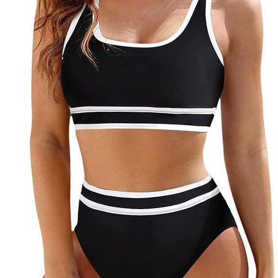 Women High-Waisted Sport Bikini Set Mune Fashion