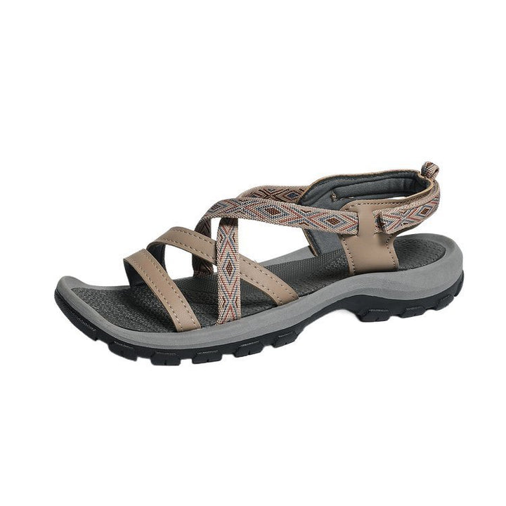 Women's outdoor trekking sandal with padded footbed and non-slip sole Mune Fashion