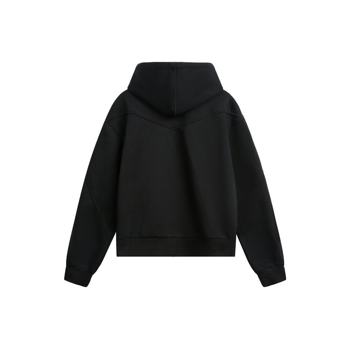 Unisex Oversize Hoodie Sweat Jacket with Two-Way Zipper Mune Fashion