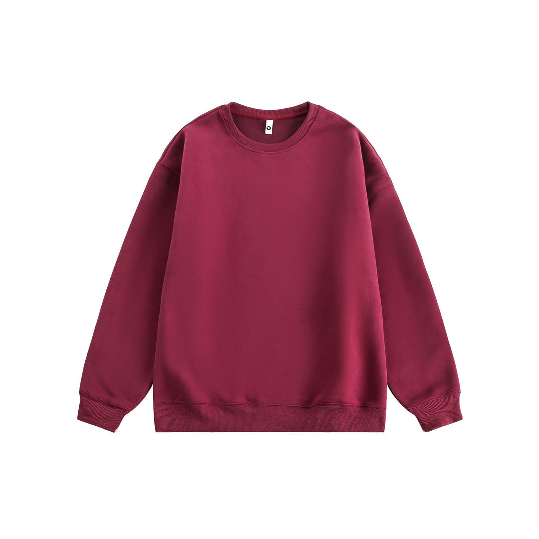 Unisex Oversize Cotton Sweatshirt with Round Neck and Wide Cuffs Mune Fashion