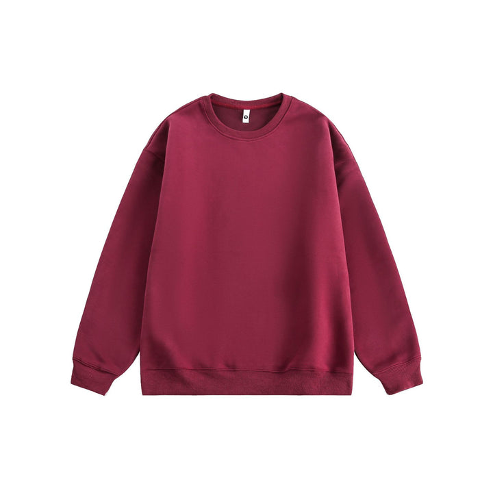 Unisex Oversize Cotton Sweatshirt with Round Neck and Wide Cuffs Mune Fashion