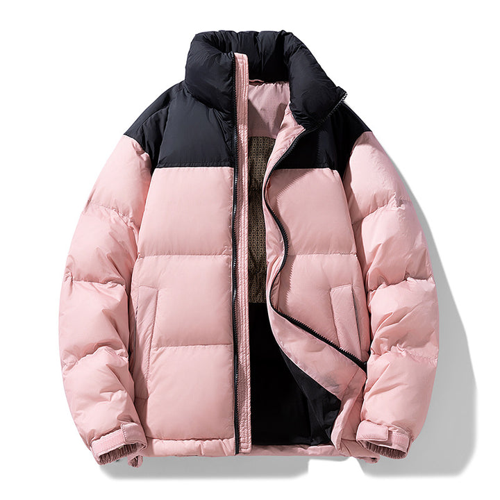 Men's padded jacket with high stand-up collar and thermal lining Mune Fashion