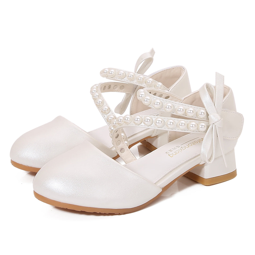 Ladies elegant ballerinas with pearl decoration Mune Fashion