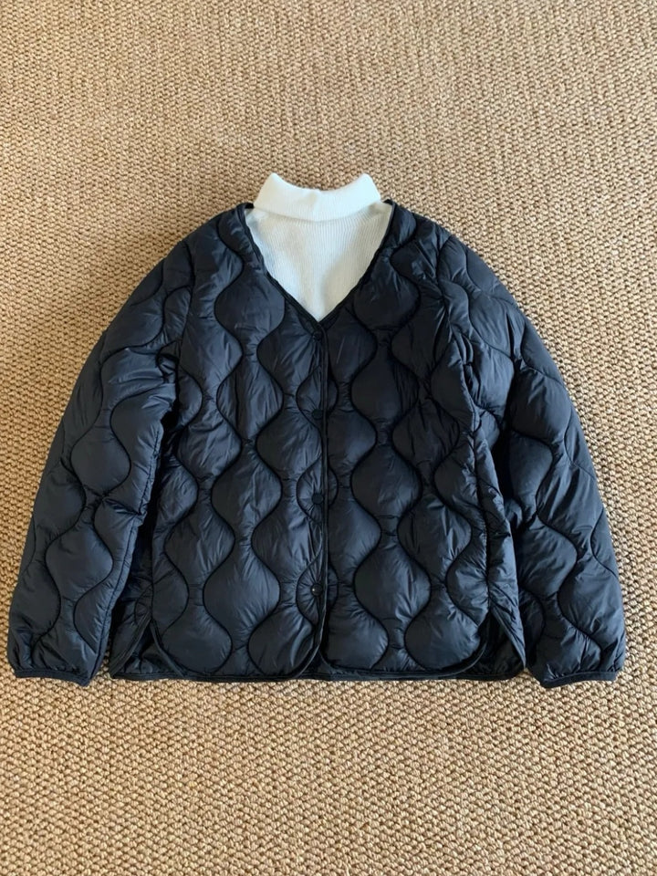 Women Elegant, padded quilted jacket Mune Fashion