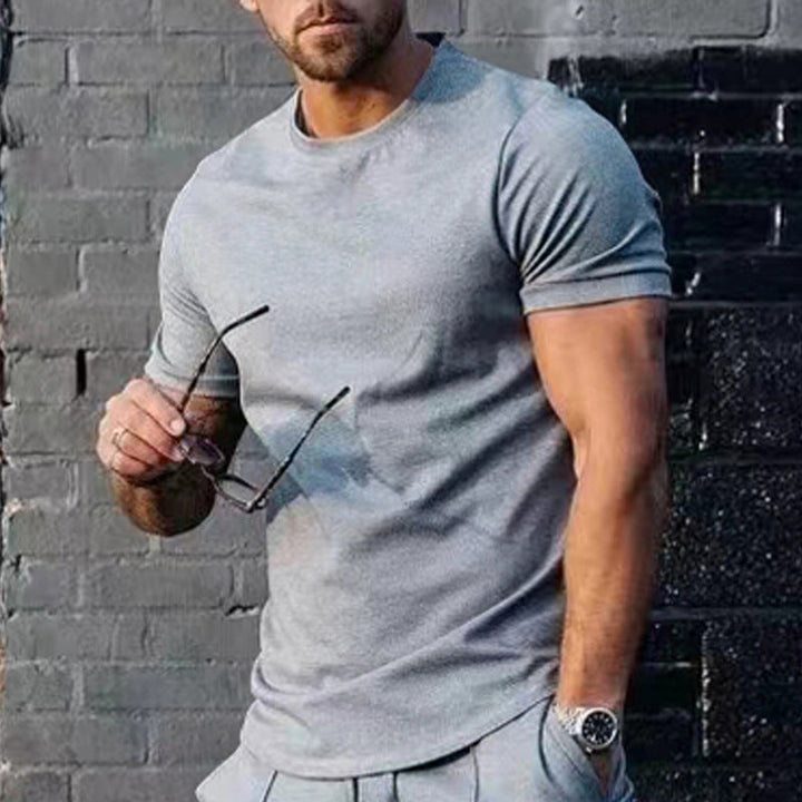 Men's Basic Round Neck T-Shirt