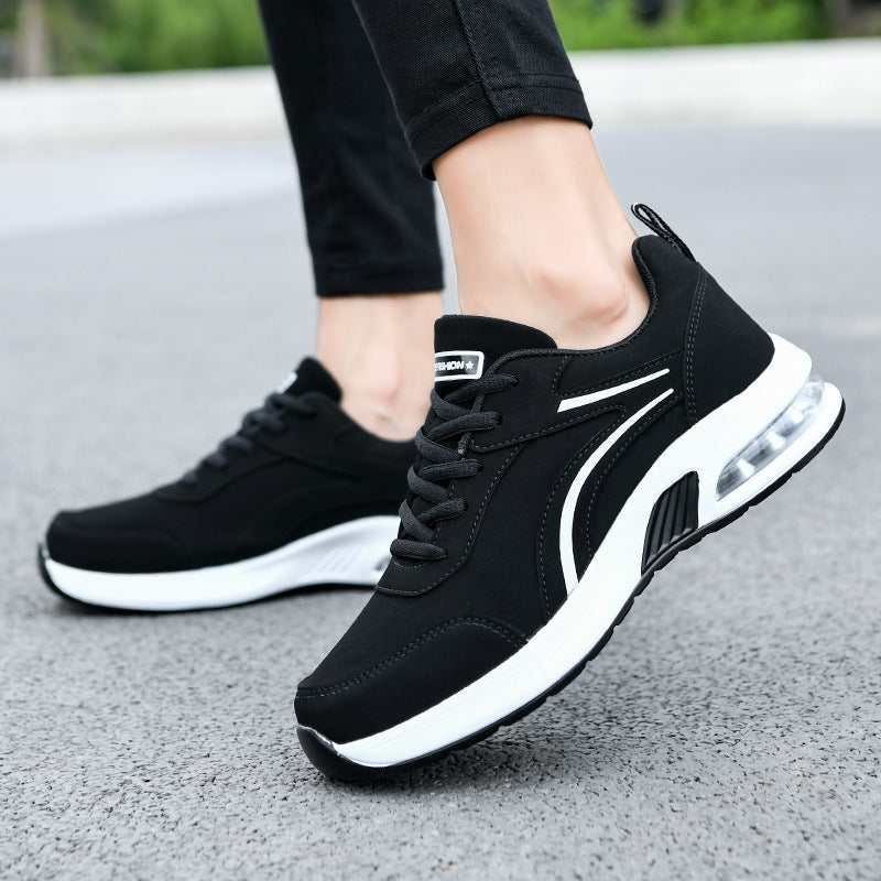 Men's air-cushioned city sneakers with ergonomic EVA midsole and padded ankle cuff Mune Fashion