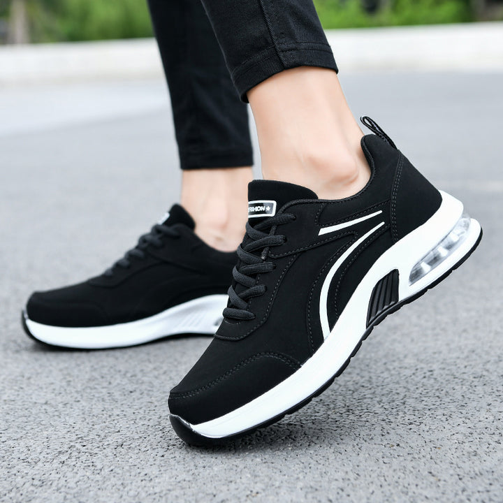 Men's air-cushioned city sneakers with ergonomic EVA midsole and padded ankle cuff Mune Fashion