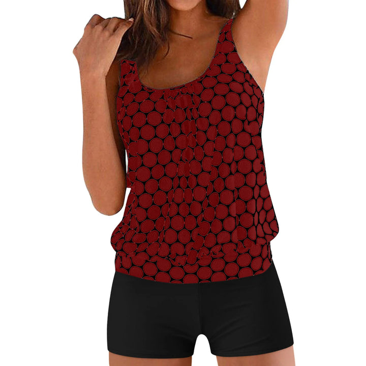 Women's elegant tankini with fashionable pattern Mune Fashion