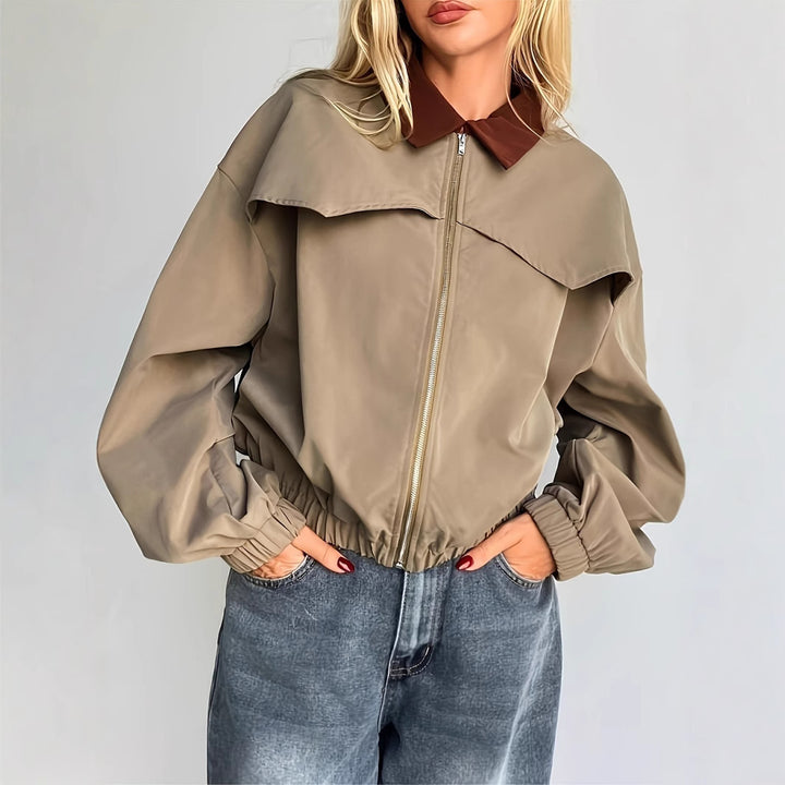 Women’s Fashionable and Casual Bomber Jacket