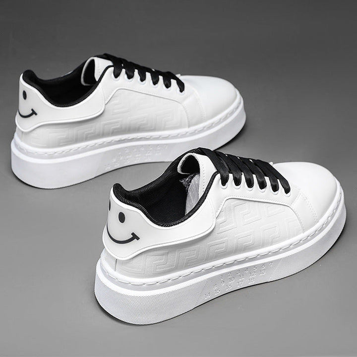 Women High-Quality Platform Sneakers with Textured Upper Mune Fashion