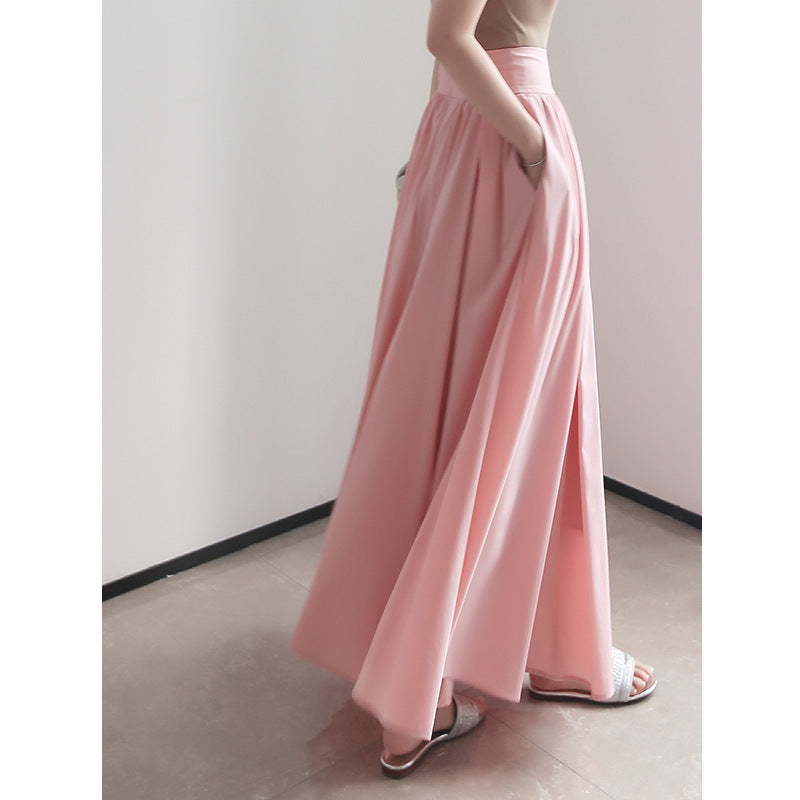 Women's Elegant Maxi Skirt with Flowing Cut Mune Fashion