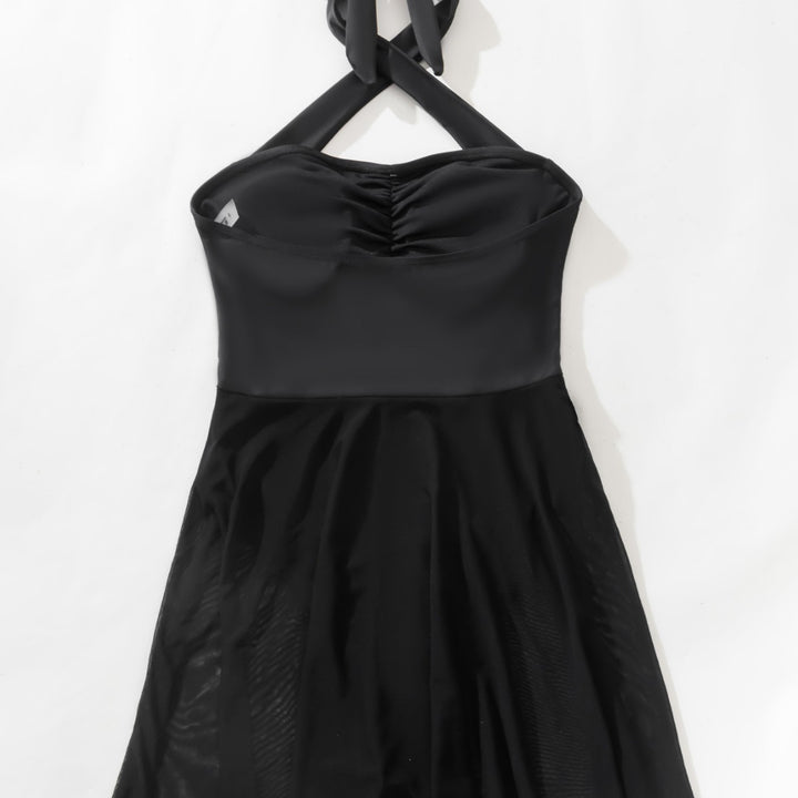 Women High Quality Swimsuit with Chiffon Skirt Mune Fashion