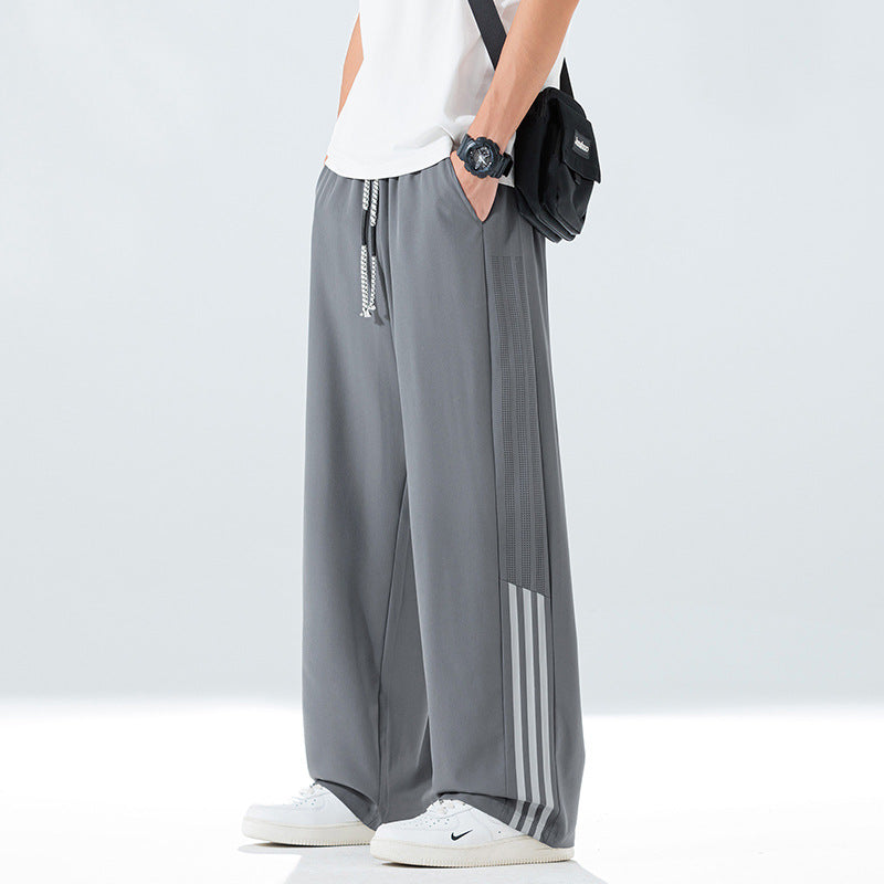 Men's Sporty Relaxed Fit Training Pants 1788279773