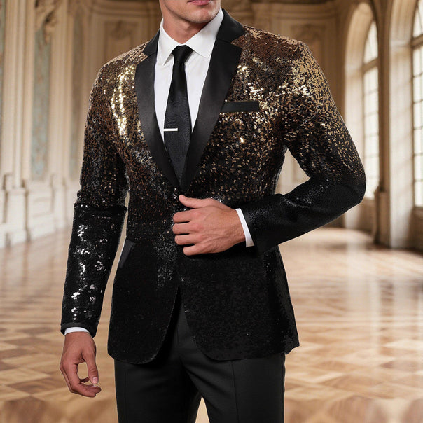 Men's Glamorous Sequin Blazer Mune