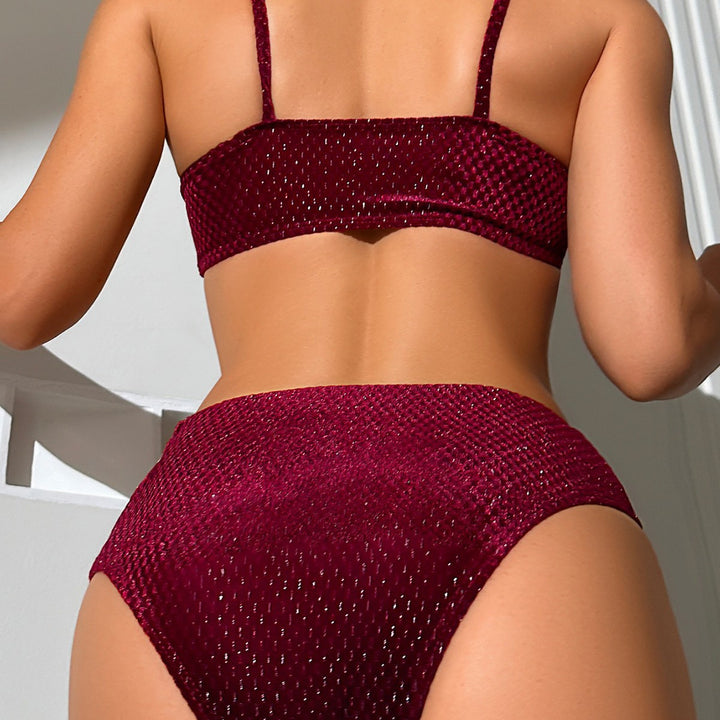 Women's two-piece bikini with creative cut-out details Mune Fashion