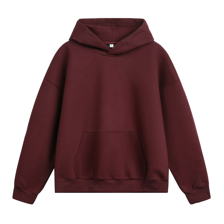 Unisex Oversized Hoodie without cord with kangaroo pocket and raglan sleeves Mune Fashion