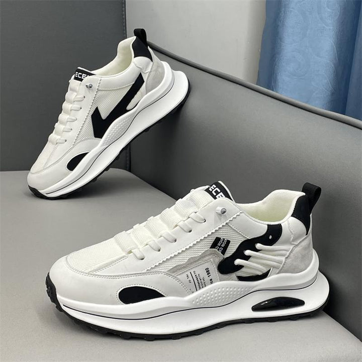 Women Sporty Lifestyle Sneakers with Flexible Sole and Breathable Upper Material Mune Fashion