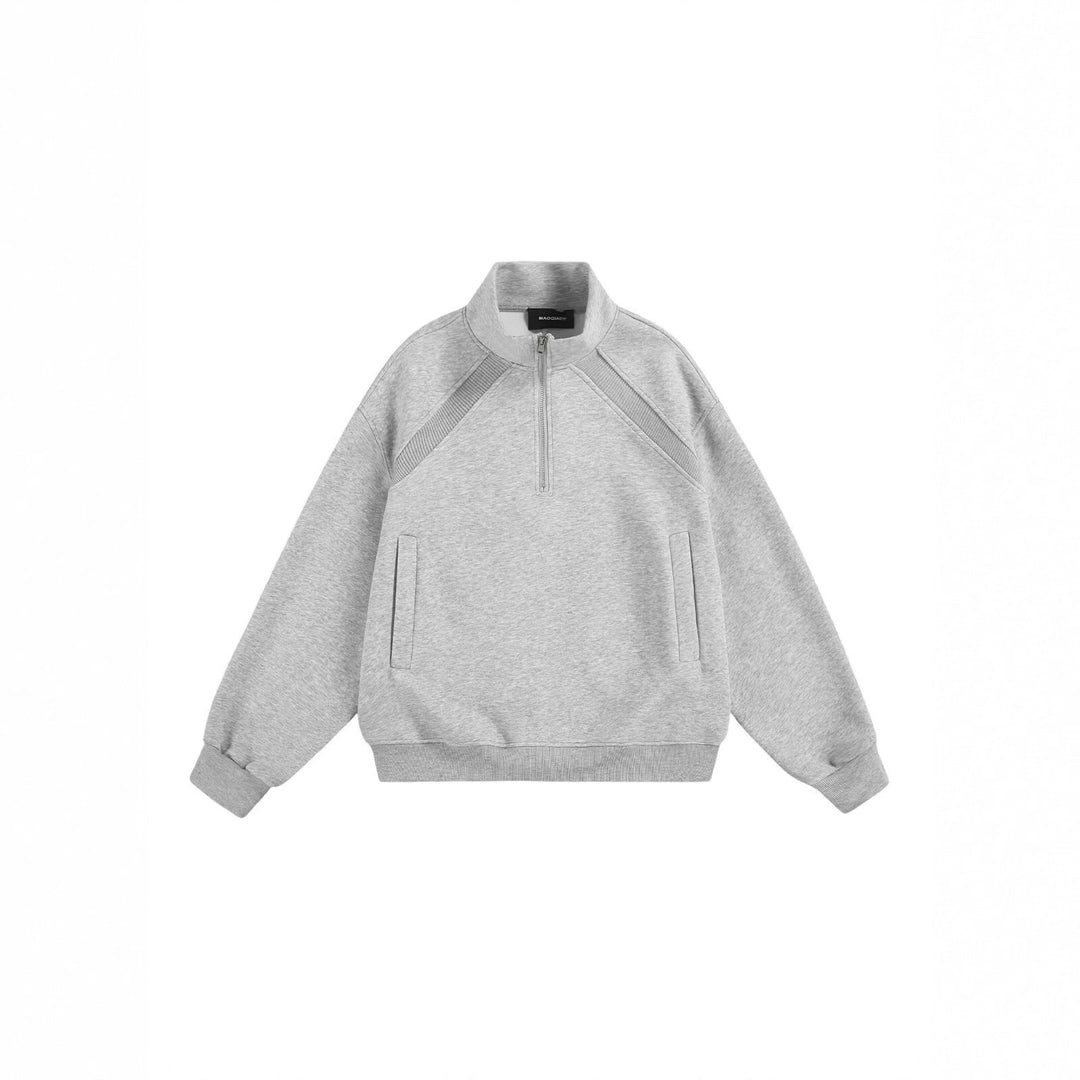 Women's Sporty Stand-Up Collar Sweater Mune Fashion