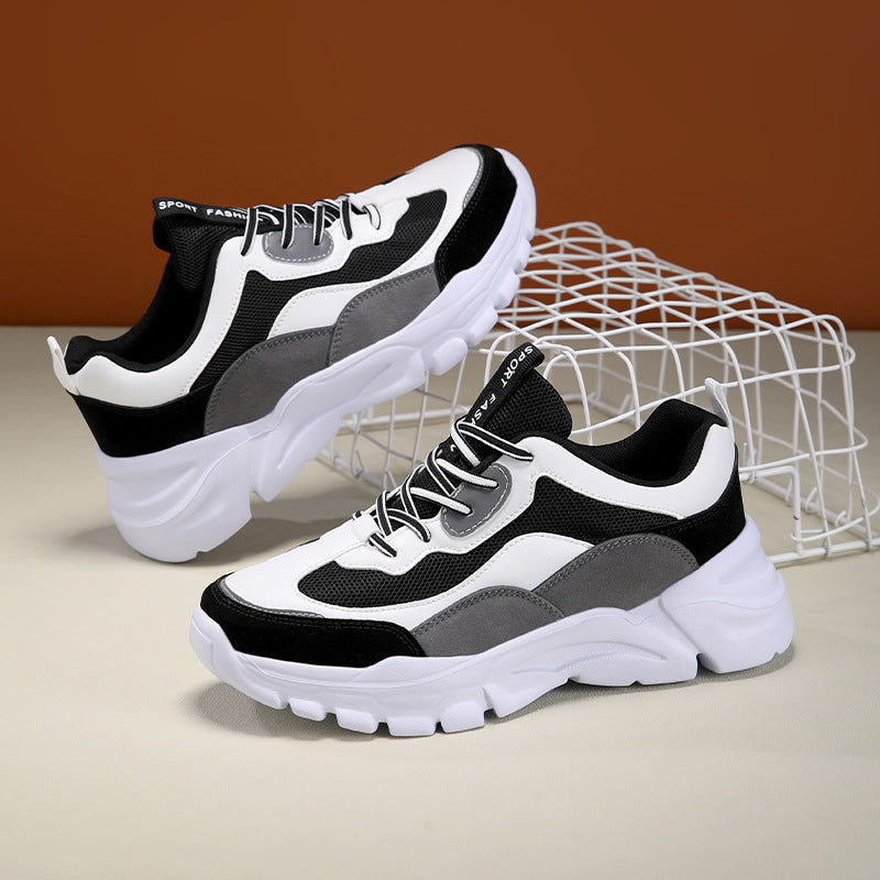 Women's nan klobiger platform sports shoe with breathable mesh fabric and padded insole Mune Fashion