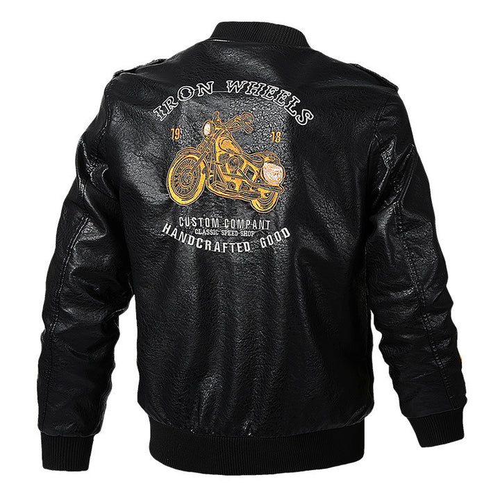 Men's Elegant Biker Jacket Mune Fashion