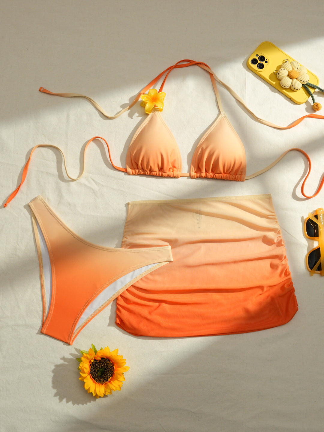 Women's Sporty Bikini Set with Modular Skirt Mune Fashion