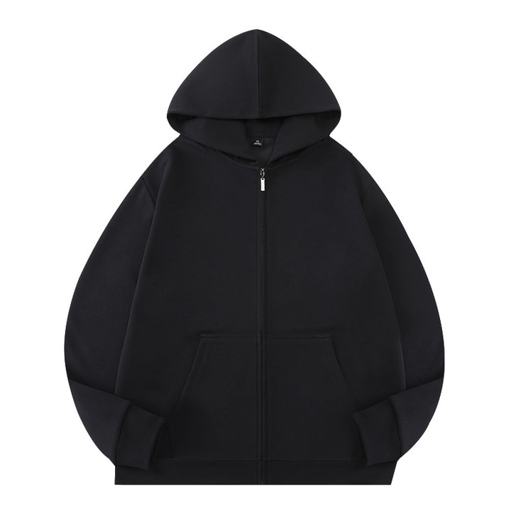 Unisex Oversize Hooded Zip Jacket made of French Terry with concealed seam construction Mune Fashion