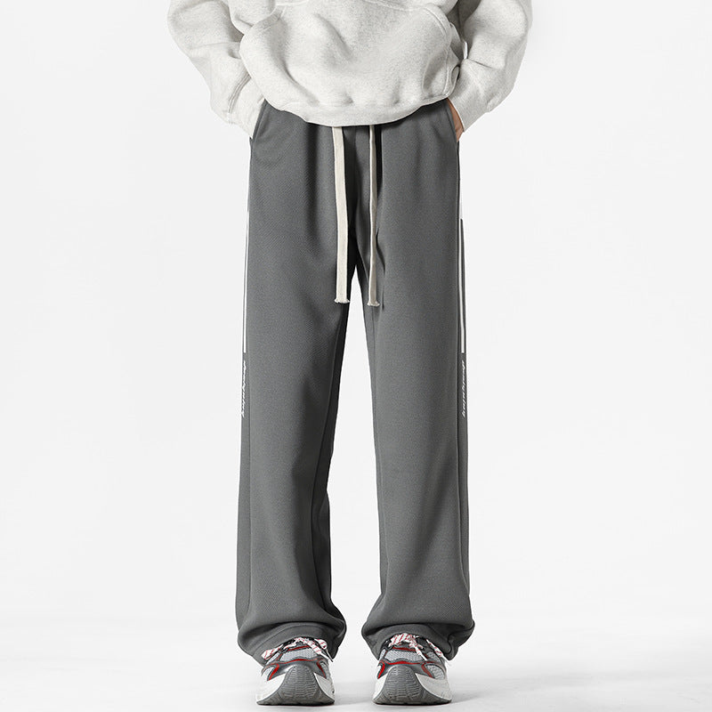 Men's Comfortable Sports Pants with Breathable Mesh Material