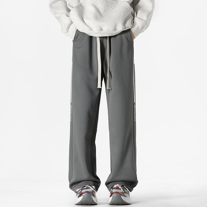 Men's Comfortable Sports Pants with Breathable Mesh Material