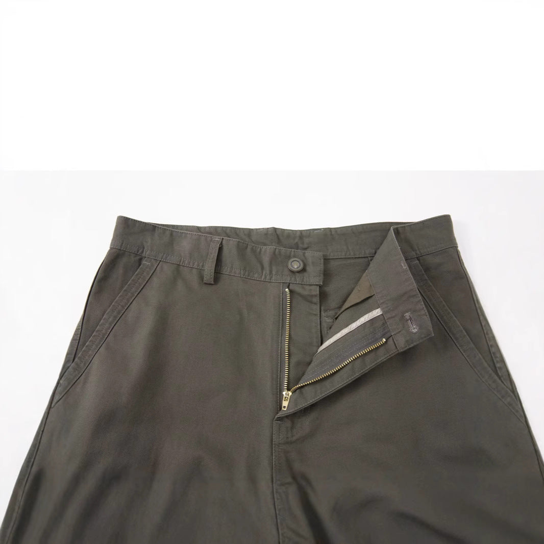 Men's cargo pants with multiple flap pockets and sturdy cotton blend Mune Fashion