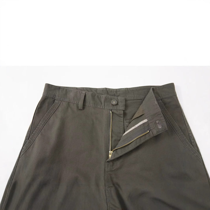 Men's cargo pants with multiple flap pockets and sturdy cotton blend Mune Fashion