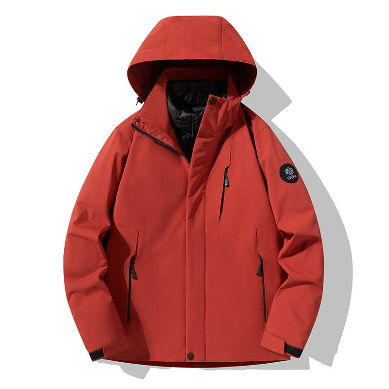 Men's triple combinable functional jacket with detachable quilted vest Mune Fashion