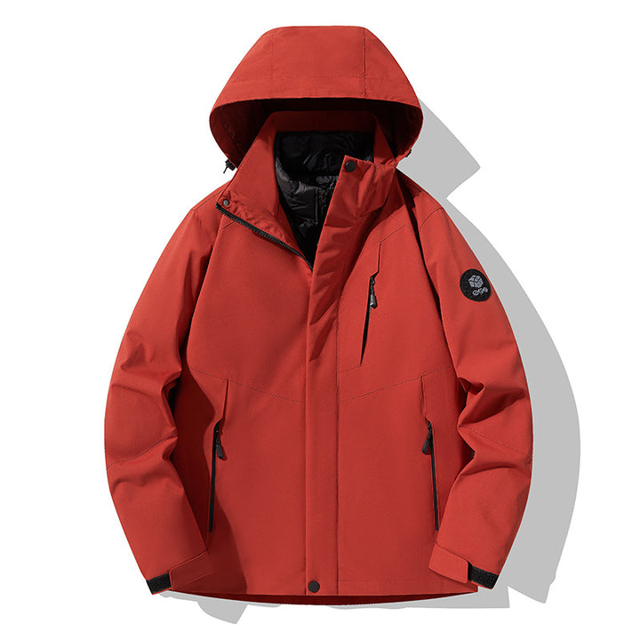 Men's triple combinable functional jacket with detachable quilted vest Mune Fashion