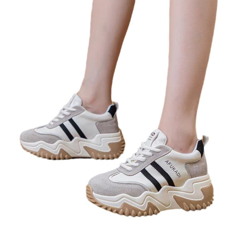 Ladies Chunky Sneakers with ergonomic cushioning and non-slip sole Mune Fashion