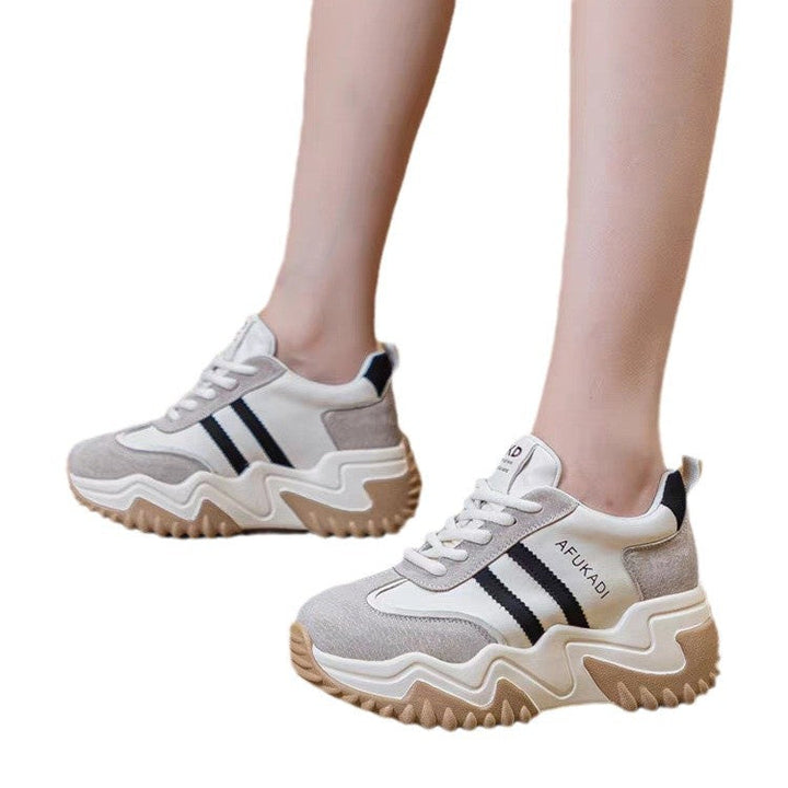 Ladies Chunky Sneakers with ergonomic cushioning and non-slip sole Mune Fashion