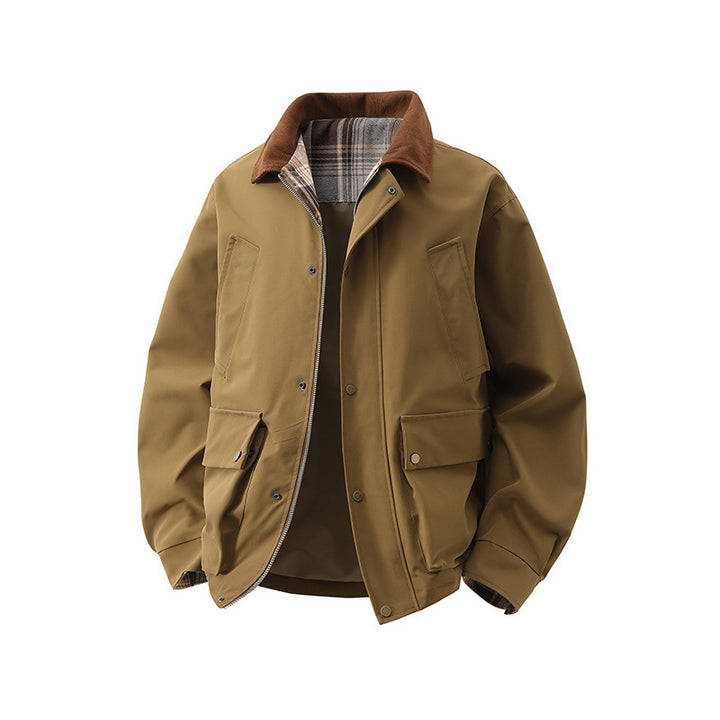 Men's Robust Work Jacket with Practical Pockets Mune Fashion