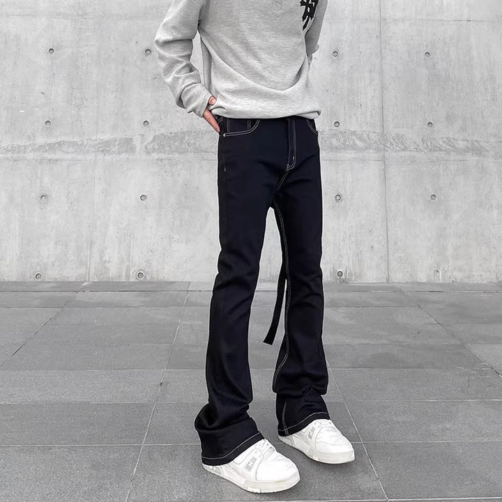 Men's Fashion Flamed Jeans Mune Fashion