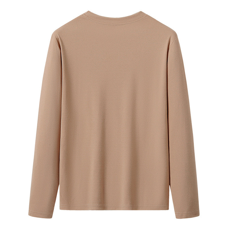 Men's Long-Sleeved Crew Neck Basic Sweatshirt made of Soft Cotton Blend Mune Fashion