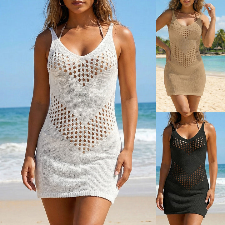 Ladies airy crochet beach dress Mune Fashion 1779787946