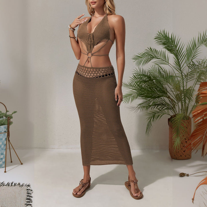 Ladies airy crochet dress Mune Fashion