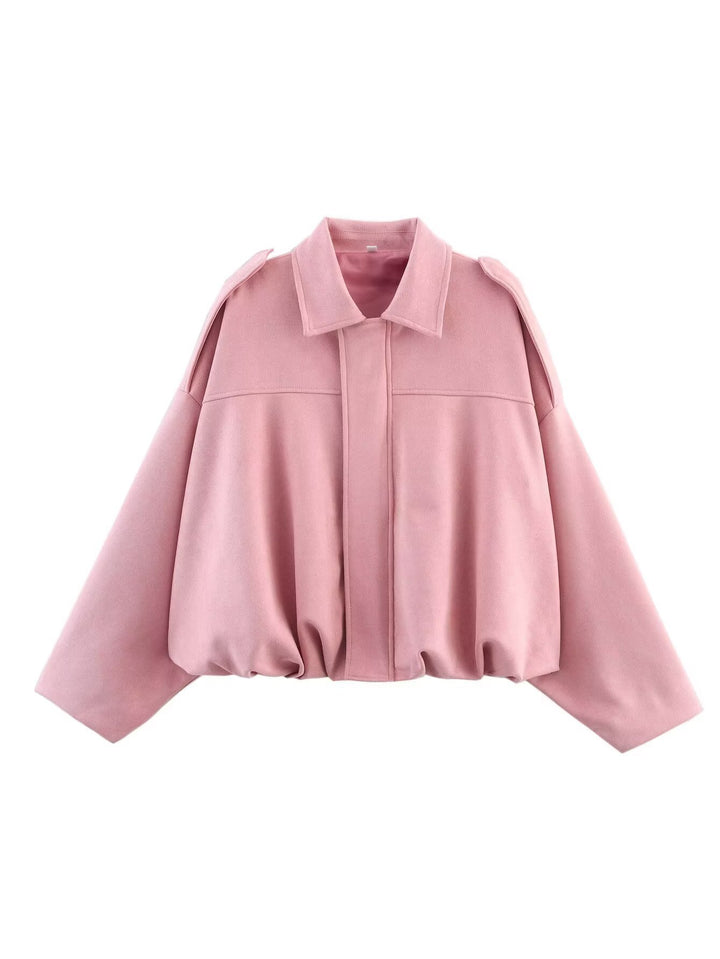 Women's Fashion Short Jacket with Casual Cut