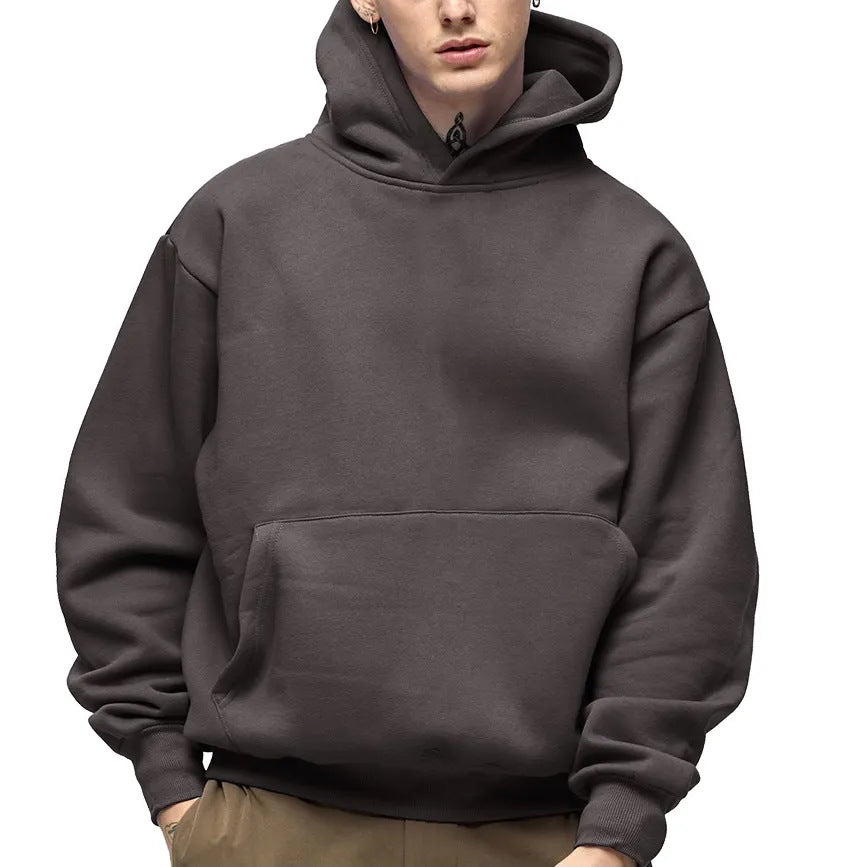 Unisex nan classic hoodie with kangaroo pocket and soft cotton fleece Mune Fashion