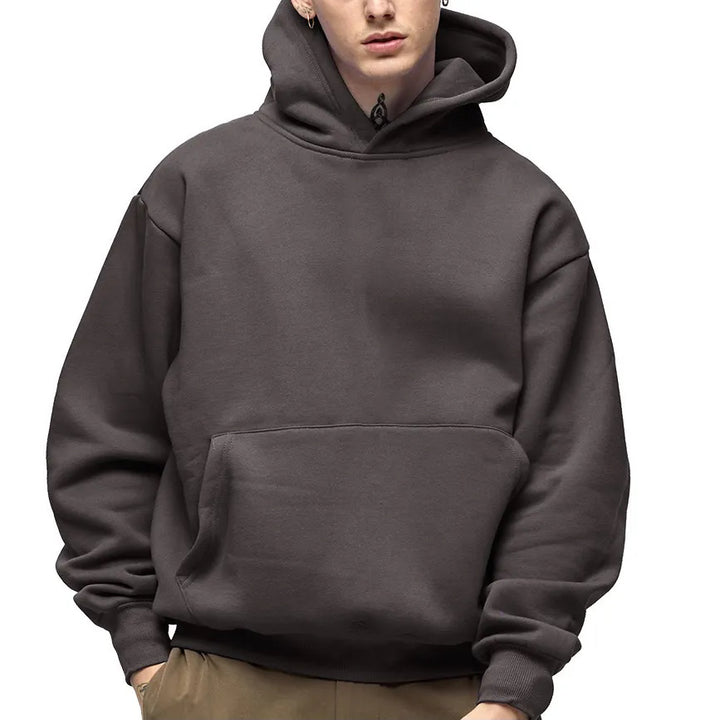 Unisex nan classic hoodie with kangaroo pocket and soft cotton fleece Mune Fashion