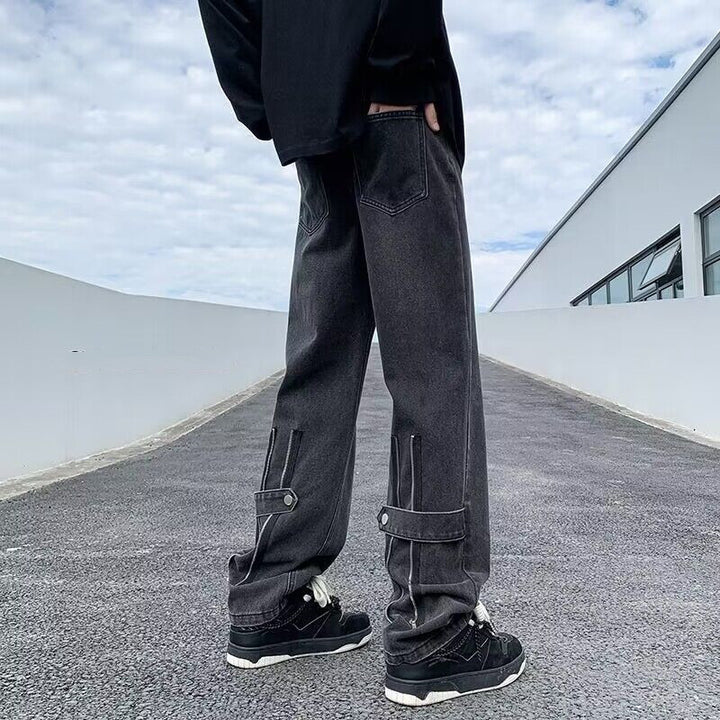 Men's Casual Baggy Jeans with Innovative Design Mune Fashion